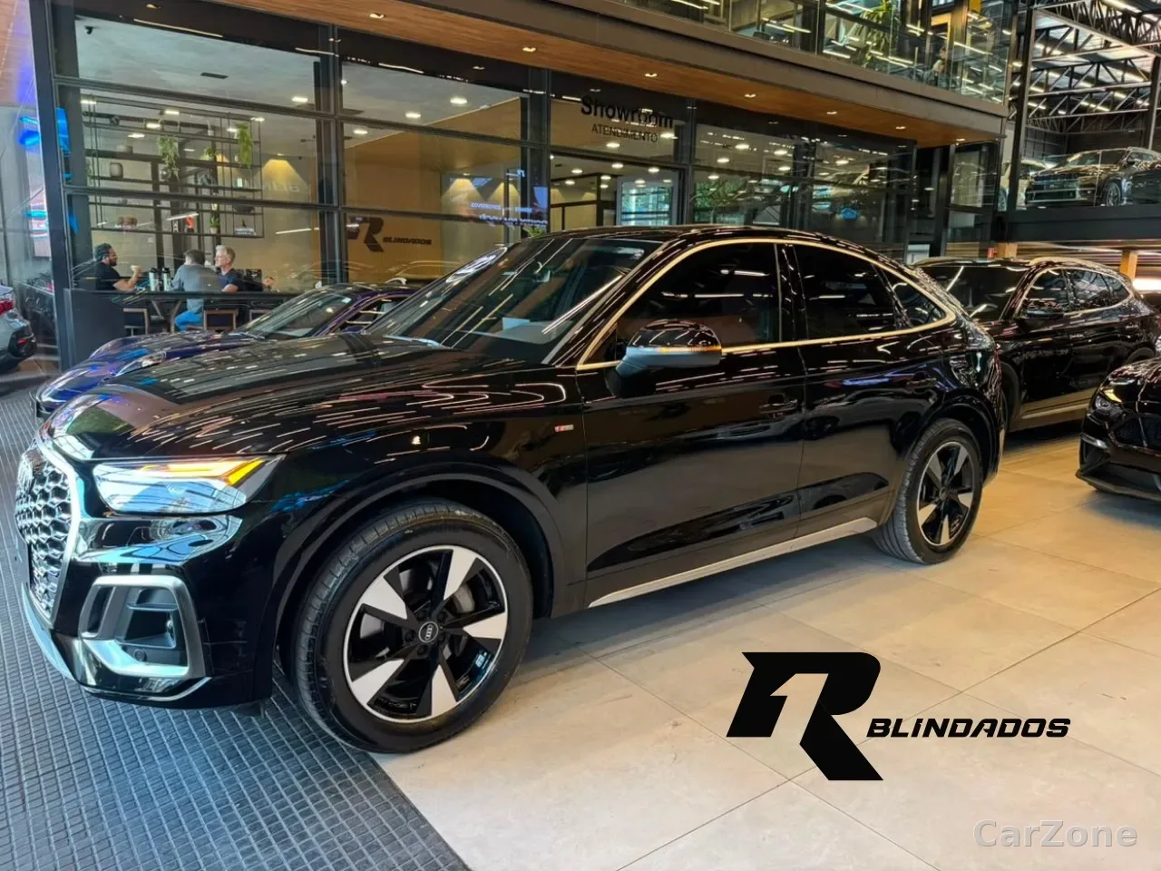 Audi Q5 Sportback Black Edition Blindada Nível III-A 2023